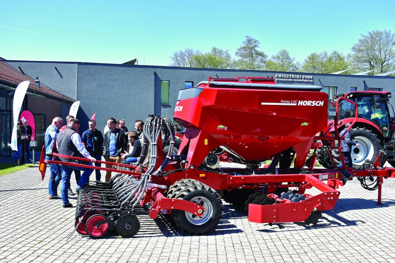 Horsch przeprowadził w tym roku trzy seminaria siewu. Jedno z nich odbyło się w Kwidzyńskim Parku Przemysłowo – Technologicznym