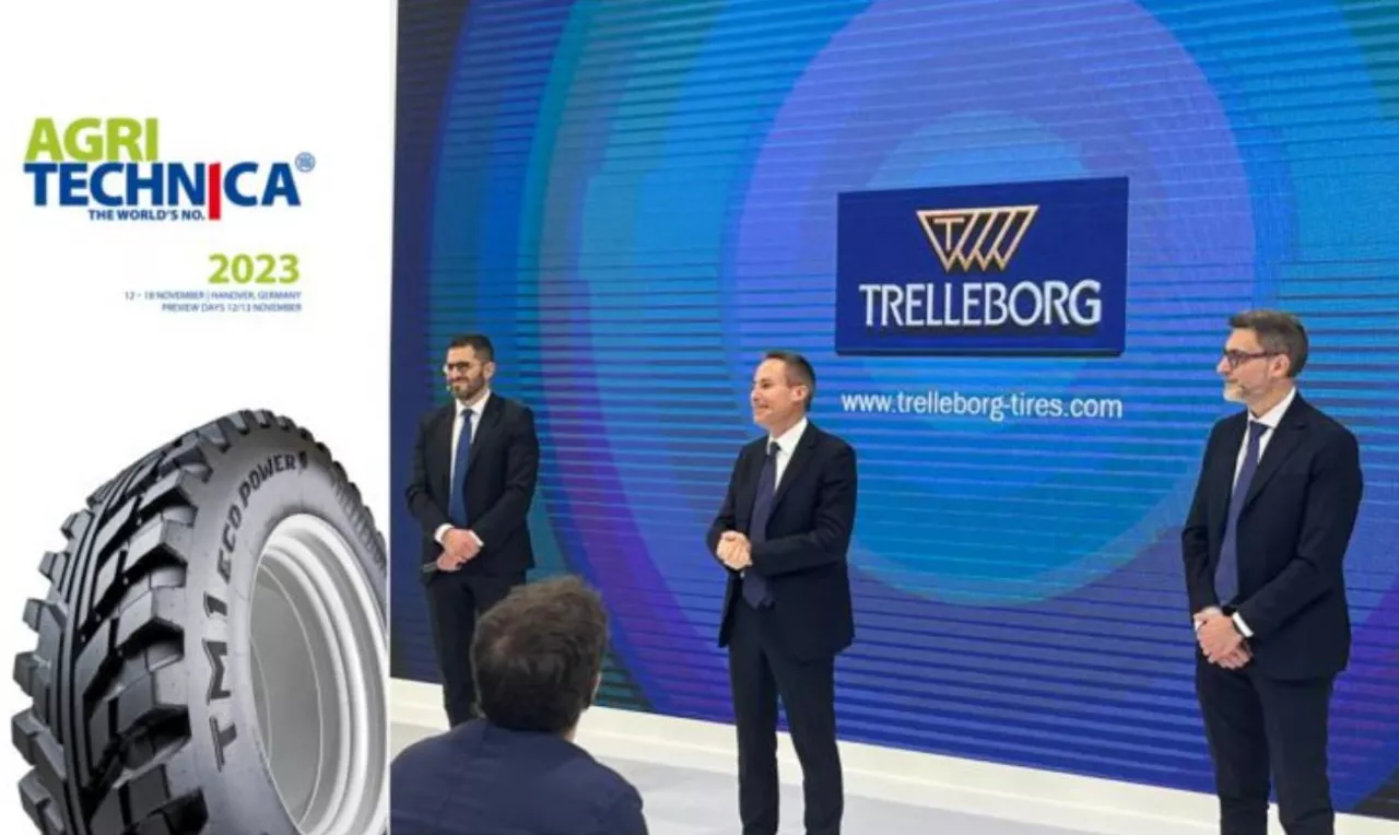 &lt;p&gt;Eksperci firmy Trelleborg zaprezentowali swój nowy, najbardziej zrównoważony produkt, czyli oponę TM1 Eco Power.&lt;/p&gt;