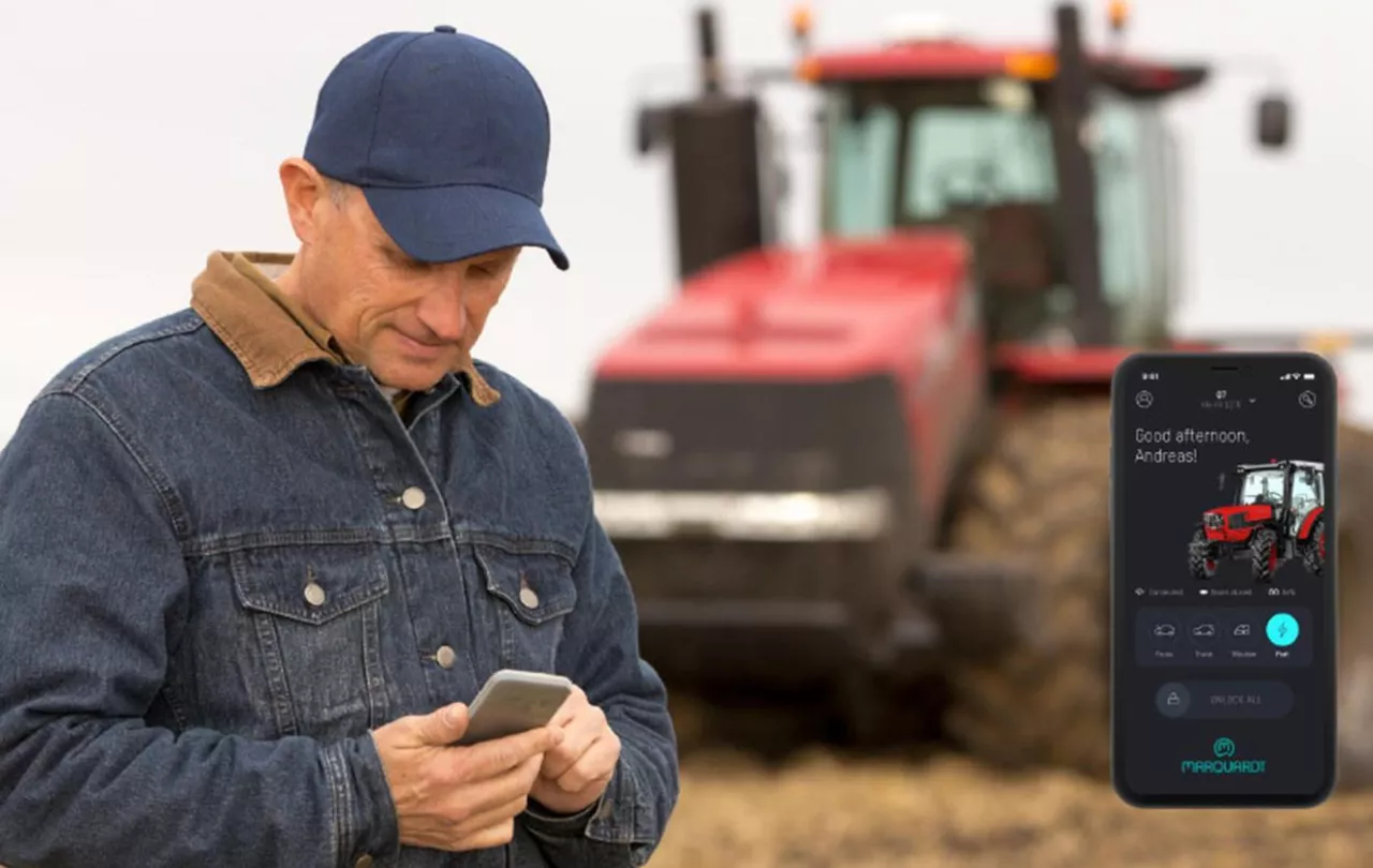 &lt;p&gt;Dzięki systemowi PnD3 kluczyk pojazdu łączy się ze smartfonem - jest to praktyczne również dla operatorów maszyn rolniczych.&lt;/p&gt;