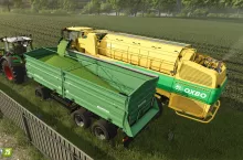 W Farming Simulator 25 pojawi się możliwośc uprawy grochu. Do zbioru będzie kombajn Oxbo.