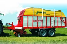 Przyczepę Jumbo charakteryzowała efektywność, wydajność, co przekłada się na jakość paszy.