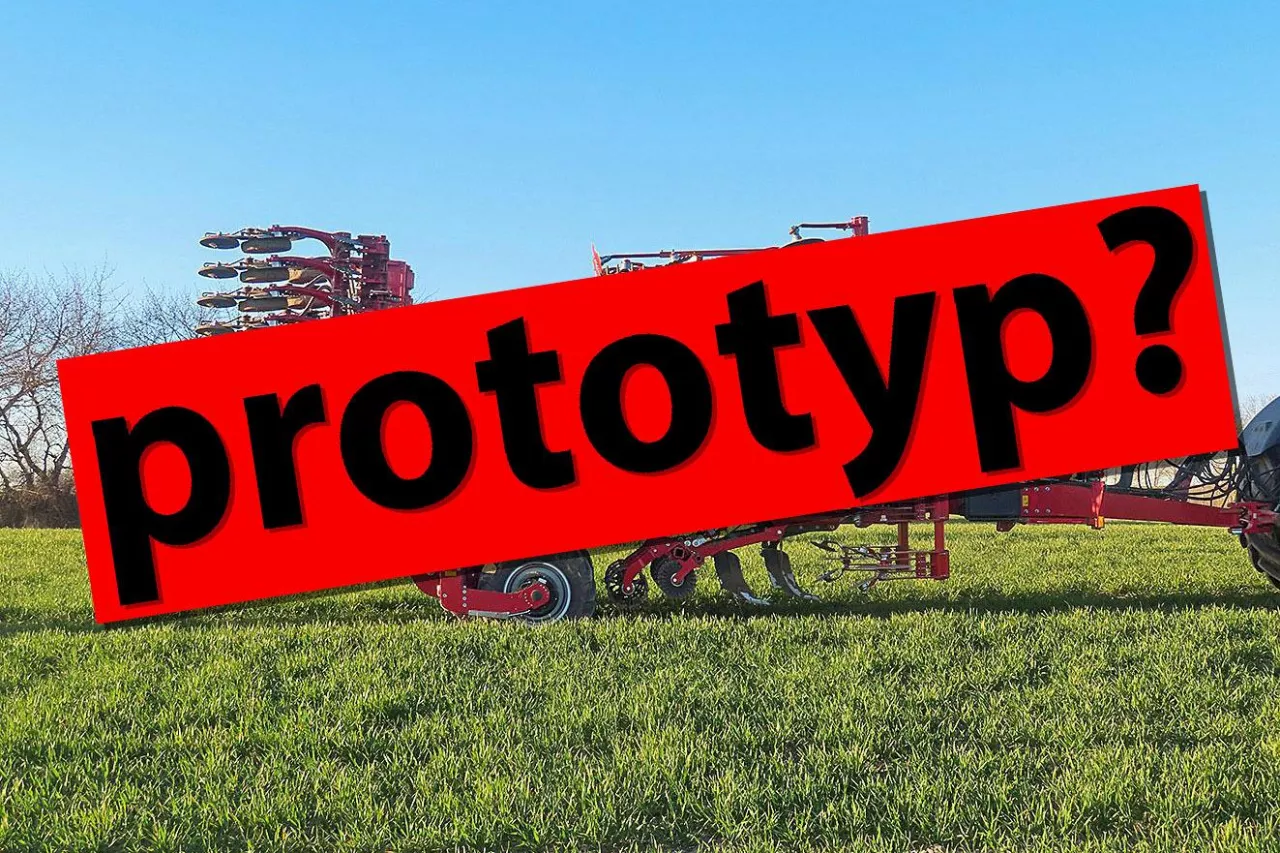 Horsch testuje nową wersję siewnika Focus.