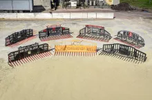Test porównawczy 7 wideł silosowych, JCB, Fliegl, Saphir, Bressel&Lade, Schmihing oraz Kock&Sohn.