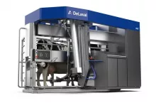 Robot udojowy DeLaval VMS V300 - skraca czas dojenia krowy średnio o 27 sekund.