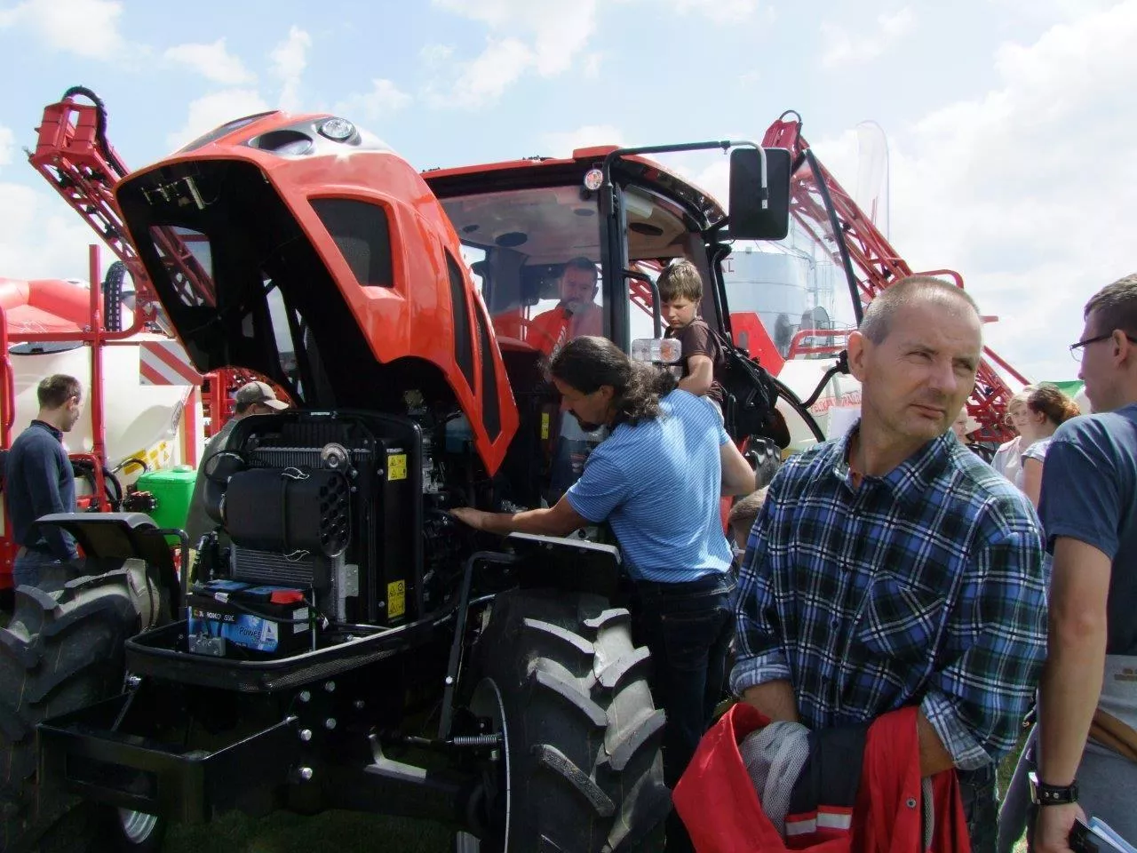 Wystawa rolnicza na targa Agro-Tech zajmie sporą powierzchnię terenu.