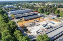Krampe rozbudowuje fabrykę w Coesfeld o nową halę produkcyjną o powierzchni 7500 m2.