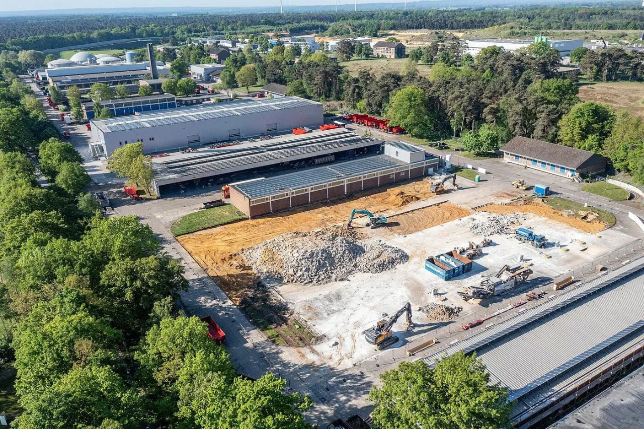 Krampe rozbudowuje fabrykę w Coesfeld o nową halę produkcyjną o powierzchni 7500 m2.