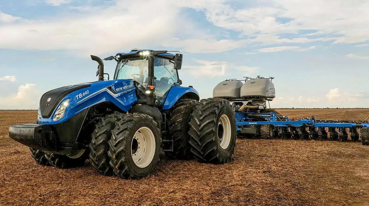 Nowy ciągnik New Holland T8 w Ameryce Południowej.