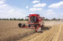 chiński kombajn Aupax GV100 przetestowany na polskich polach