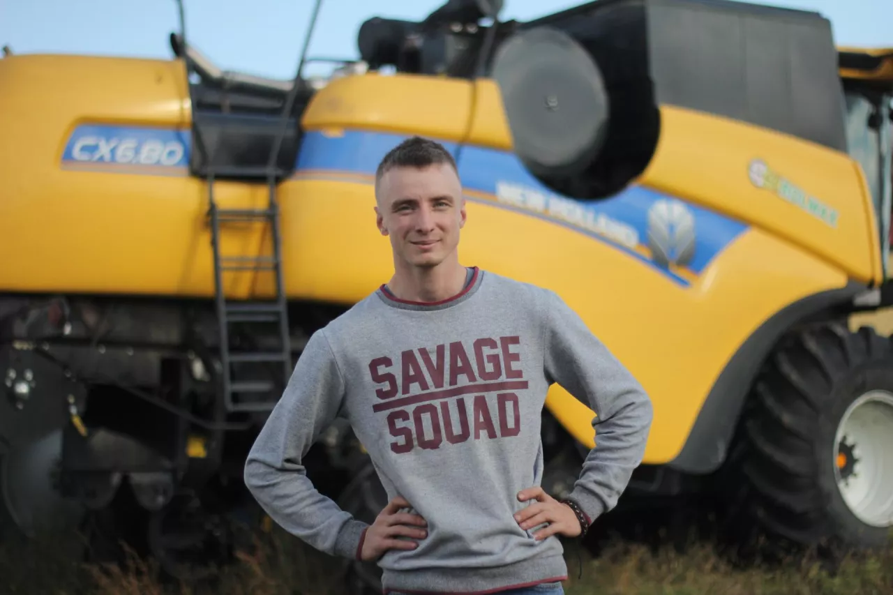 Marcin Gryn - rolnik z Zamojszczyzny