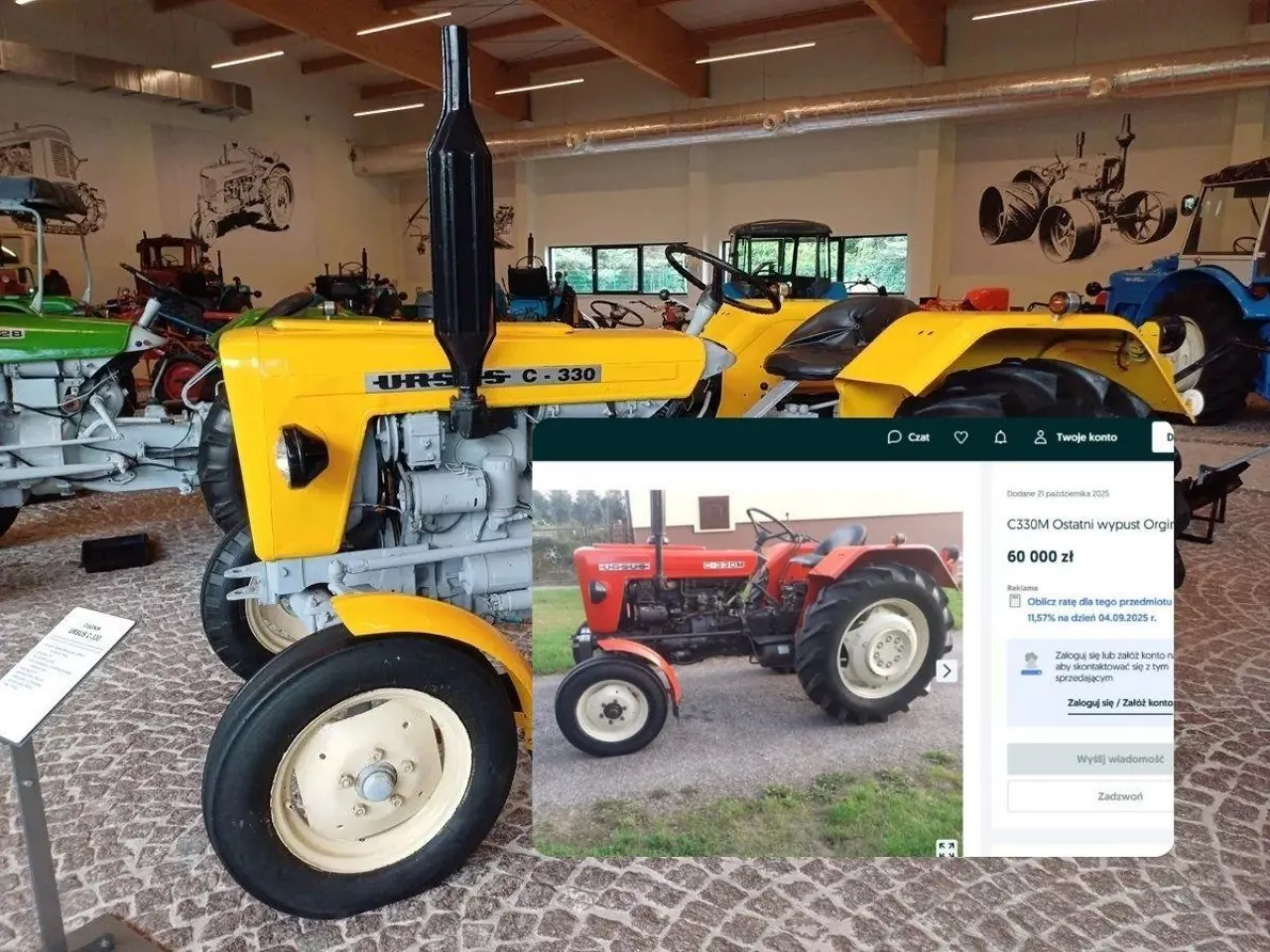 Najdroższy Ursus w Polsce. Ile kosztuje C-330?