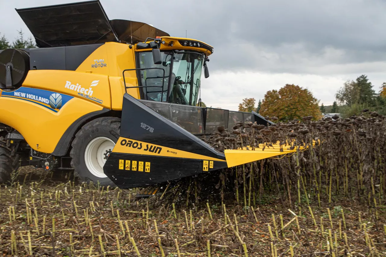 Przystawka Oros Sun do słonecznika testowana przez Raitech Przytoczna.