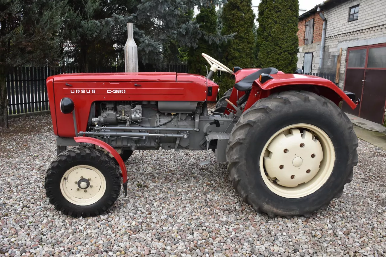 To nie jest zwykły Ursus, lecz prototyp, który powstał pięć lat przed wdrożeniem C-360 do produkcji seryjnej