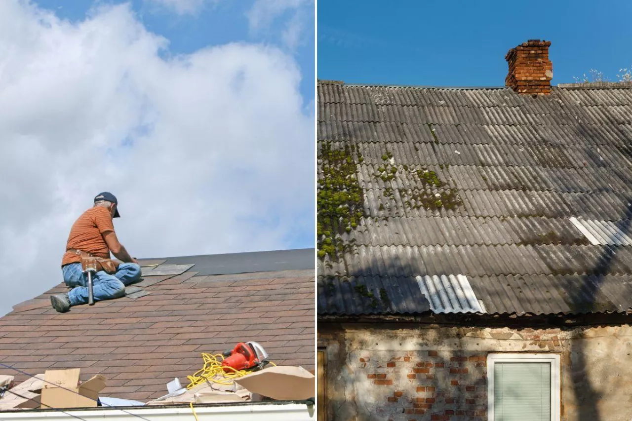 Wymiana dachów z azbestem