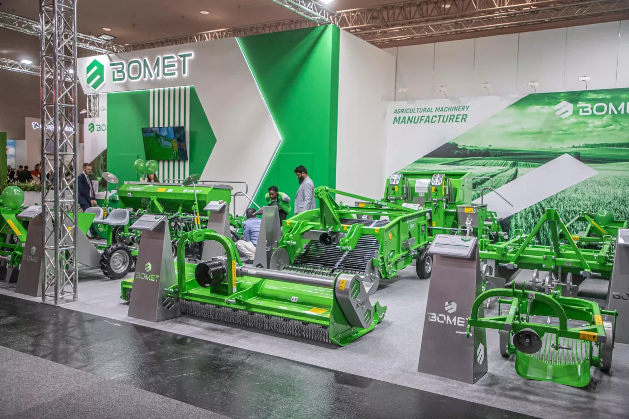 Stoisko firmy Bomet na targach Agritechnica