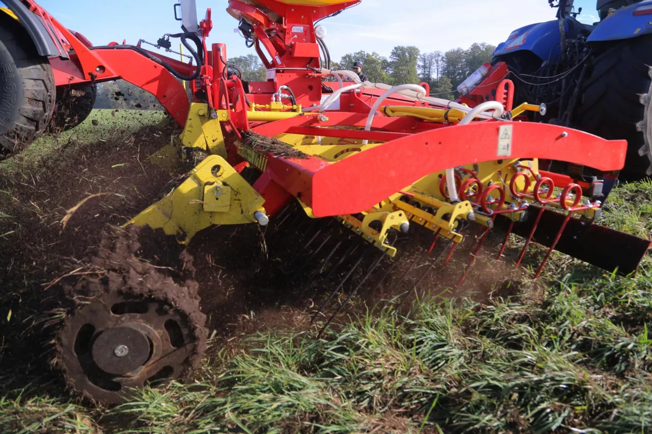 W miejscach chętnie odwiedzanych przez krety, podczas zbiorów należy kosić odpowiednio wyżej, nawet jeśli na wiosnę wykonaliśmy zabieg rozgarniający kopce.