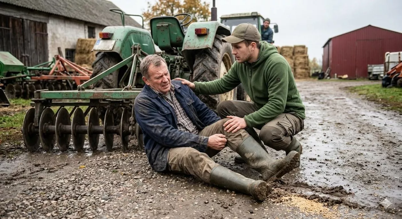 Ponad 3 tys. wypadków na podwórzach rolników. Wystarczy chwila nieuwagi
