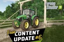 Giants Software wprowadza do Farming Simulator ciągniki John Deere 6M z ładowaczami czołowymi 623R i prasami rolującymi John Deere V452R.