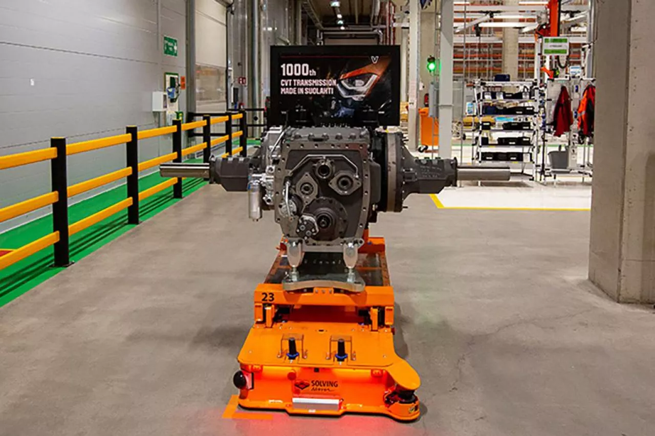 Valtra wyprodukowała w Suolahti tysiąc przekładni CVT w rok