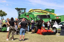 Maszyny rolnicze są główną częścią ekspozycji Agro-Tech Minikowo. Technika rolnicza zajmuje znaczną część powierzchni wystawienniczej.