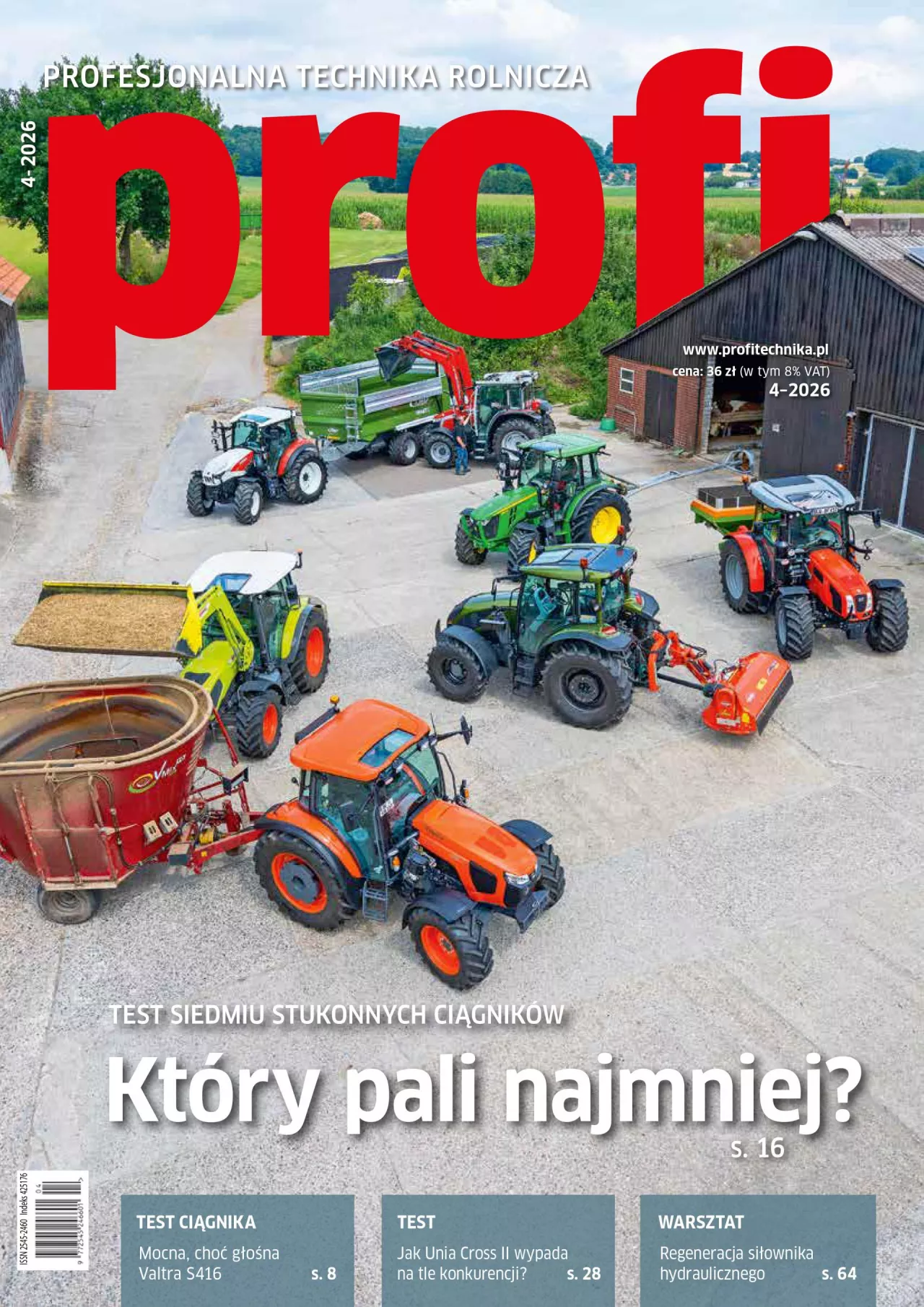 okładka profi 4-2026 profesjonalna technika rolnicza