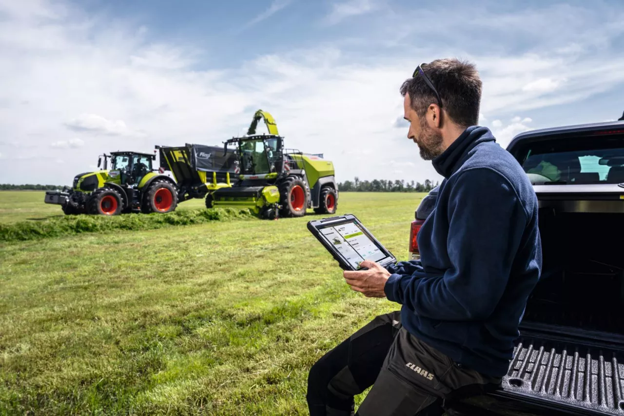 Claas zamierza jeszcze bardziej uprościć wymianę danych z maszyn za pośrednictwem Claas connect.